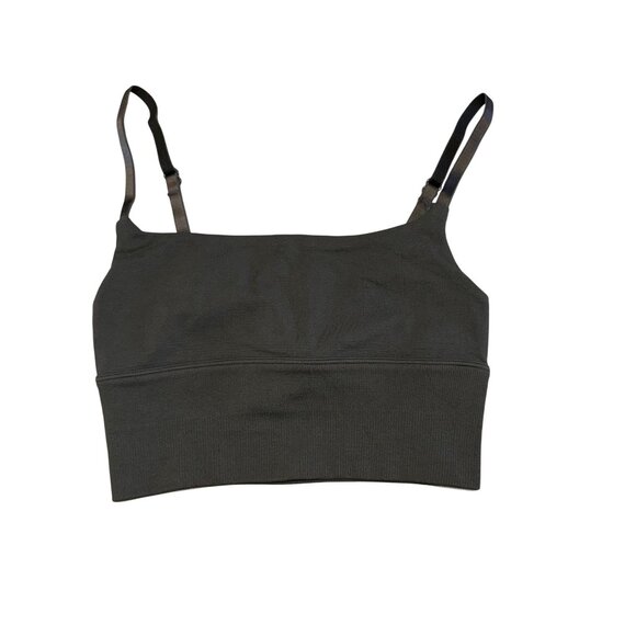 NWOT SKiMS Contour Nylon Brown Cropped Cami Women's XX-Small/X-Small XXS/XS - Picture 1 of 7
